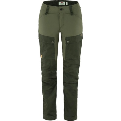 Fjällräven Дамски туристически панталон Fjällräven Women's Keb Trousers Walking trousers - Deep Forest / Laurel Green - размер 34 (110-1218-0411)