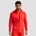 GymBeam Суичър с цип Limitless Hot Red M