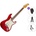 SX SST62+ /HSS Basic SET Candy Apple Red Електрическа китара