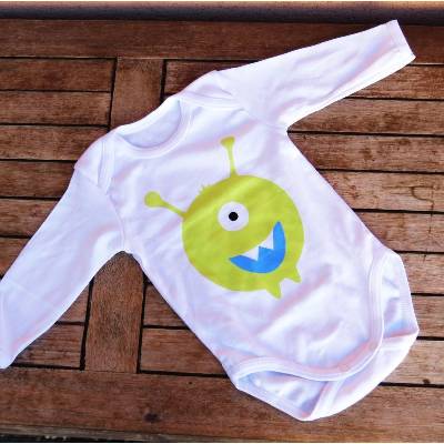 TapTapi Body dlouhý rukáv - PŘÍŠERKA BUBU vel.80