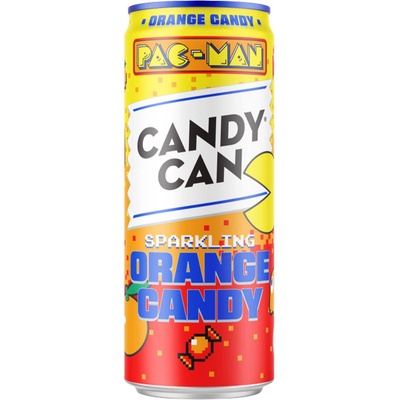 Candy Can x PAC-MAN pomeranč malina a ananas 330 ml