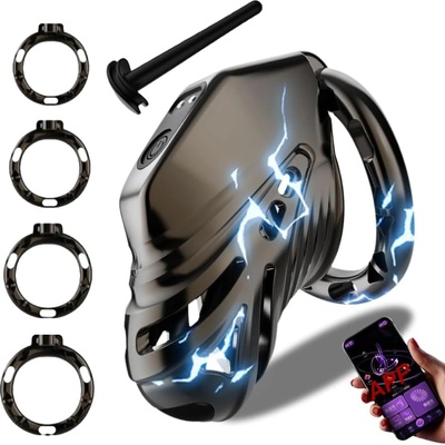 Sevanda Electric Shock Chastity Cage Manual Lock