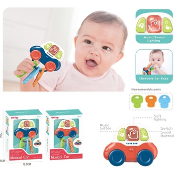 Chipolino Бебешка гризалка Chipolino - Ключове с музика, асортимент (DRN02406000)