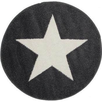 Najkoberce Kiddy HVIEZDA sivý