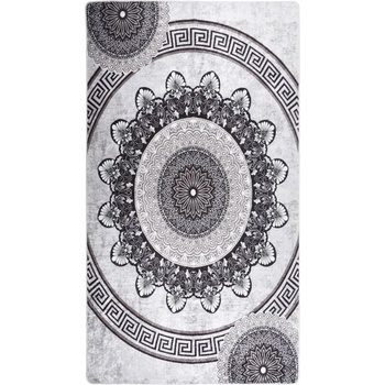 Image 1 of vidaXL Килим, миещ се, 190x300 см, пъстър, противоплъзгащ (337986)