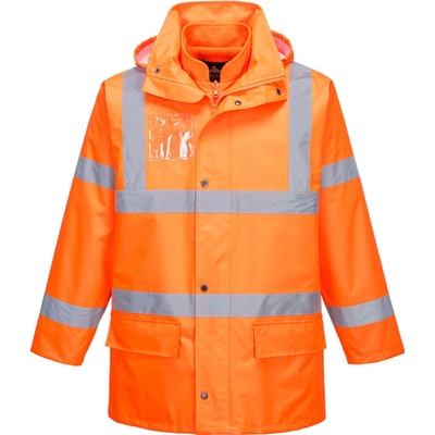 Portwest S765 Hi Vis Essential 5 in 1 bunda oranžová