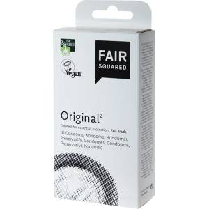 Fair Squared Original - Fair Trade Vegan Condoms 10 pack