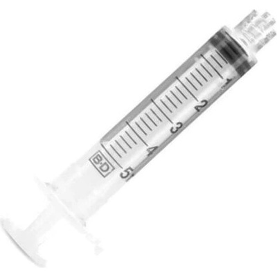 Стерилни Спринцовки Luer-Lock, BD Plastipak Luer-Lok Tip Disposable Sterile Syringe 5mL BD 309646 125 pcs