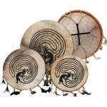 Terre Shaman Ритуален барабан 45 cm (<![CDATA[38240823]]>)