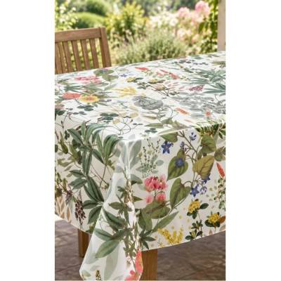Obrus PVC MIS397, metráž, 20 m x 140 cm, lúčne kvety s listami, IMPOL TRADE