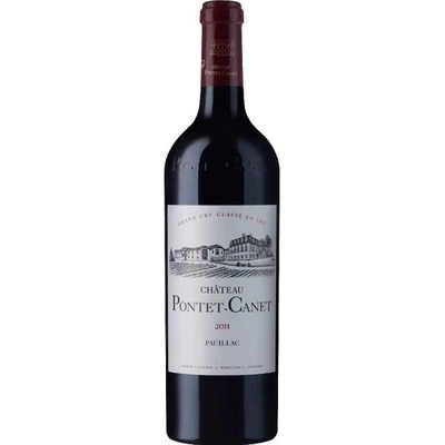 Château Pontet Canet Cuvée suché červené 2011 13,5% 0,75 l (čistá fľaša)