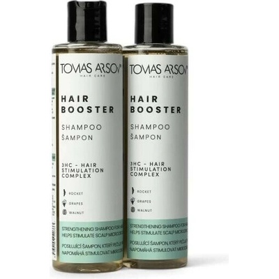 Tomas Arsov Hair Booster Shampoo for Hair Growth Support 250 ml DUO PACK