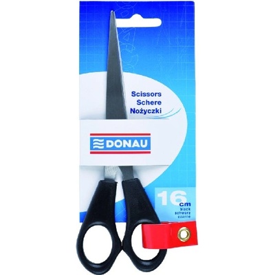 DONAU Офис ножица DONAU 16cm черна U7922001PL-01 (U7922001PL-01)