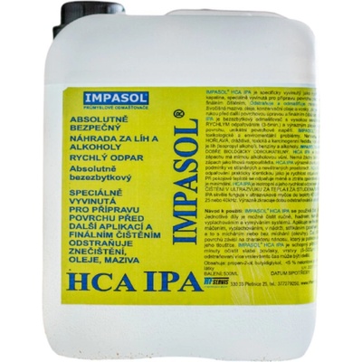 Impasol HCA IPA absolútne bezpečná, nehorľavá náhrada alkoholu a liehu 20 l