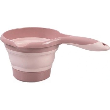 BabyJem Сгъваемо канче за изплакване BabyJem - Розово, 1.1 l (597)