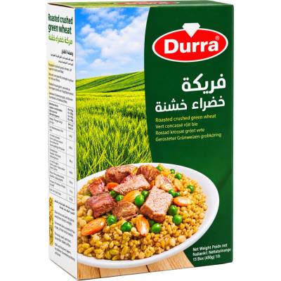 Durra Freekeh pražená zelená pšenice 450 g