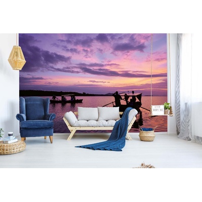 DIMEX ART Самозалепваща се флизелинова фототапета сутрешен круиз 375 x 250 см