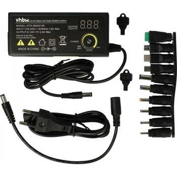 Image 1 of VHBW Зарядно за лаптопи, универсален, 60w / 5v-24v (888401577)