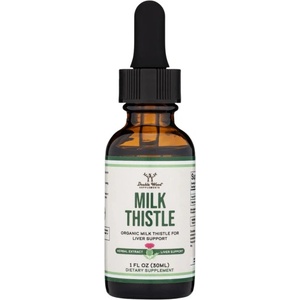 Double Wood Supplements Milk Thistle Drops 108 mg [30 мл]