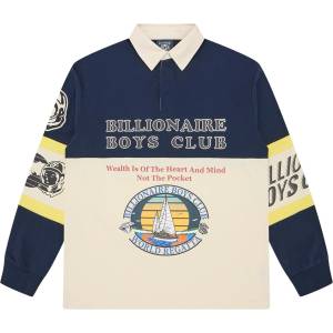 Billionaire boys club Блуза с яка BILLIONAIRE BOYS CLUB Men's Long Sleeve Polo Shirt - Multi Check