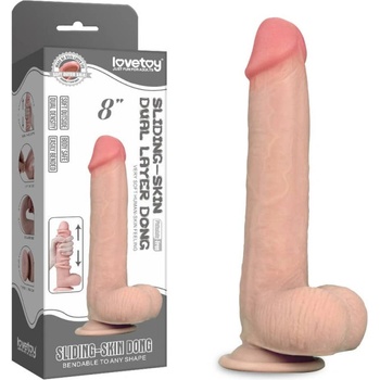 Lovetoy Dual Layer Dong 8"