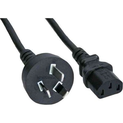 InLine 4043718101016 захранващ кабел Черен 1, 8 м AS3112 IEC C13 (16652F) (16652F)