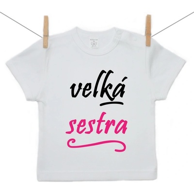 Boodyy tričko s krátkým rukávem Velká sestra