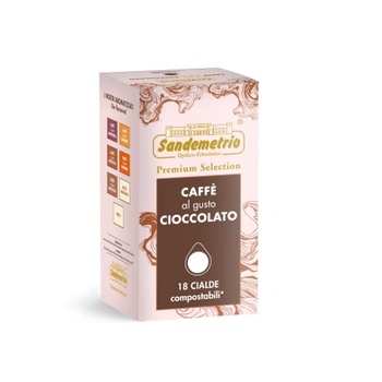 18 бр. кафе на филтър дози Sandemetrio Caffe al Cioccolato