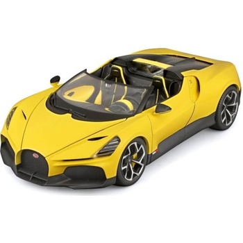 Bburago TOP Bugatti Mistral Yellow 1:18