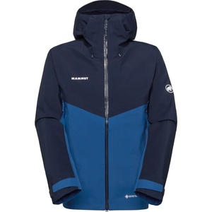 Mammut Мъжко водоустойчиво яке Mammut Crater IV Hardshell Hooded Jacket Waterproof jacket - Tschiel / Marine - размер XXL (002-3177-0715)