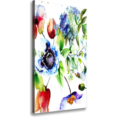 Vertikálny foto obraz canvas Poľné kvety 50x100 cm