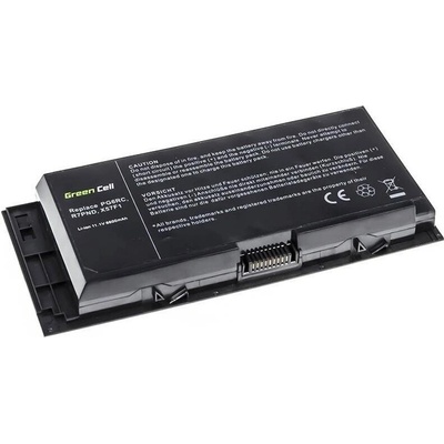 Green Cell Батерия за лаптоп GREEN CELL, Dell Precision M4600 M4700 M4800 M6600 M6700 M6800, 11.1V, 6600mAh (GC-DELL-M4600-DE74)