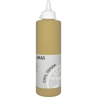 Akrylová barva okr světlý LUKAS 500 ml