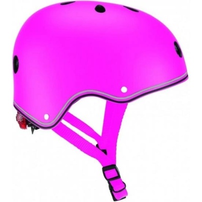 Globber детска каска Primo Lights XS/S ( 48-53CM ) Fuchsia