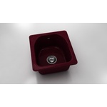 FAT Кръгла мивка Classic 217, Polymer marble, 15 Кадифе, с включен сифон Мивка за вграждане