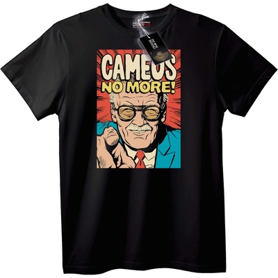 NOONEBRAND Тениска Без Повече Камеи - M, Black