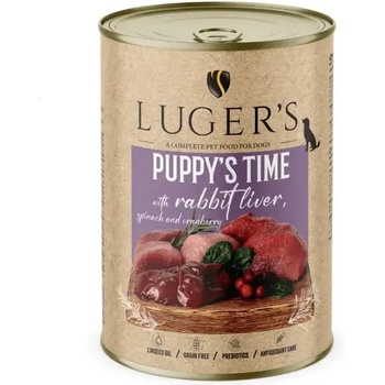Luger’s Superfood Luger`s Puppy за малки кученца със заешко дробчета 400gr
