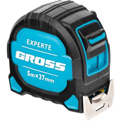 GROSS Магнитна ролетка Gross Experte 32575, 5 м x 27 мм, двустранна