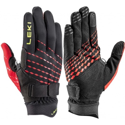 Leki Ultra Trail Breeze Shark black-red-neonyellow