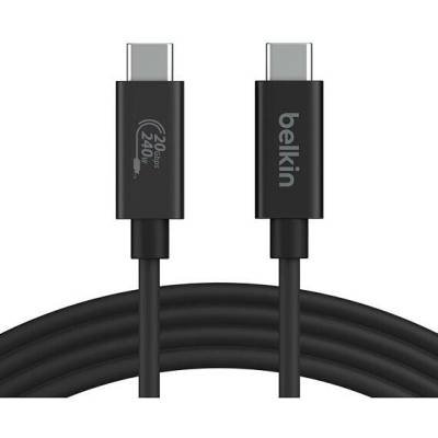 Belkin INZ004bt2MBK CONNECT USB4 240 W 20 Gb/s 2m