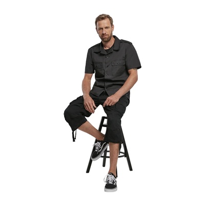 Brandit Мъжки 3/4 карго панталони в черно Brandit Urban LegendBW-2013-2 - Черен, размер XXL