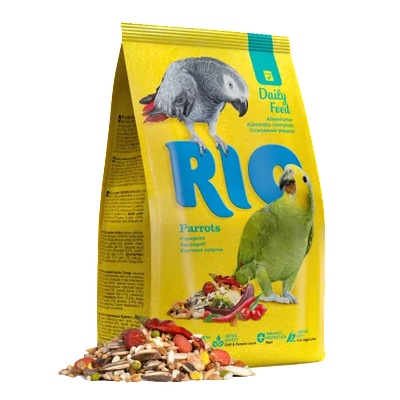 Rio Daily feed for parrots - Пълноценна ежедневна храна за големи папагали 1 кг
