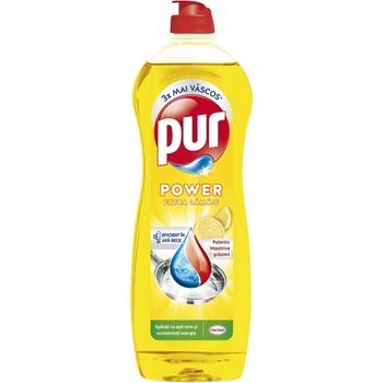 PUR Power Extra Lemon prípravok na umývanie riadu 750 ml