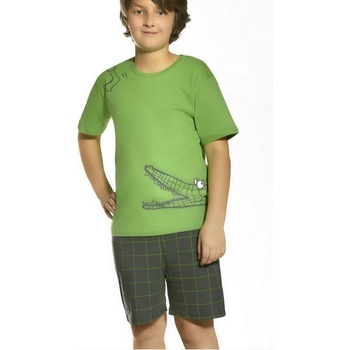 Vtipné chlapecké pyžamo Hladový krokodýl