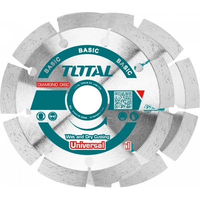 Total Kotúč diamantový rezný segmentový 115 x 22,2 mm TAC21111532