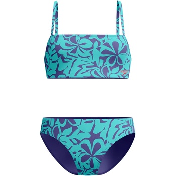 Speedo Womens Printed Adjustable Thinstrap 2 Piece - Hapuna Blue