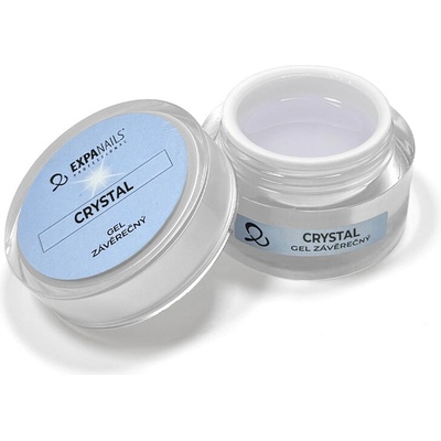 Expa nails Uv Led gel Top Coat Crystal bezvýpotkový závěrečný lesk 50 g