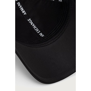 Armani Exchange шапка с козирка дамска от вискоза (XW003053.AF26066)