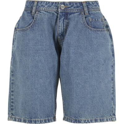 Def dámské kraťasy DFLSH035 MID BLUE washed