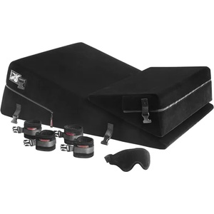 Liberator Black Label Wedge/Ramp Combo with Cuffs Black